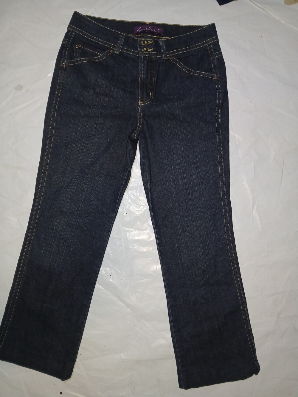 Gloria Vanderbilt Dark Indigo Bootcut Jeans | Size 10 | Classic Stretch Denim